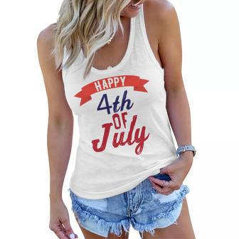 Happy 4Th Of July Independence Day V2 Women Flowy Tank | Favorety DE