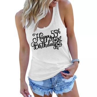 Happy Birthday Th V5 Women Flowy Tank | Favorety UK