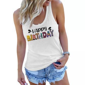 Happy Birthday V2 Women Flowy Tank | Favorety UK