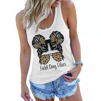 Happy Field Day Field Day Tee Kids Graduation School Fun Day V10 Women Flowy Tank | Favorety DE