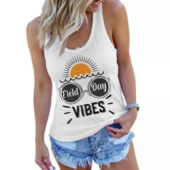 Happy Field Day Field Day Tee Kids Graduation School Fun Day V7 Women Flowy Tank | Favorety UK