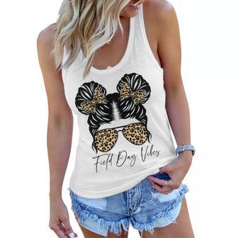 Happy Field Day Field Day Tee Kids Graduation School Fun Day V9 Women Flowy Tank | Favorety DE