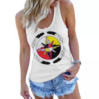 Huchnon Native American Tribe V4 Women Flowy Tank | Favorety DE