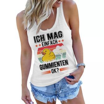 Ich Mag Einfach Gummienten Badeente Women Flowy Tank | Favorety CA