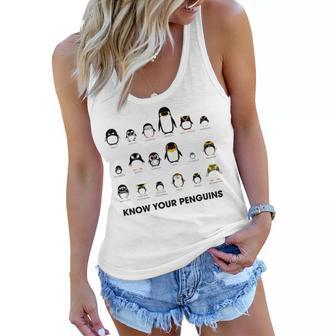 Know Your Penguins Women Flowy Tank | Favorety AU