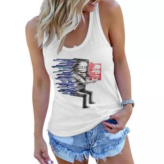 Loss Of Self Funny Two-Faced Person Women Flowy Tank | Mazezy