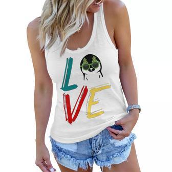 Love The Xmas Penguin Women Flowy Tank | Favorety AU