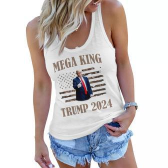 Mega King Mega King Trump 2024 Donald Trump Women Flowy Tank | Mazezy UK
