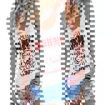 Nanny Grandma Gift Im Called Nanny Because Im Too Cool To Be Called Grandmother Women Flowy Tank | Seseable FR