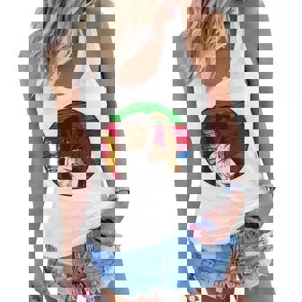 Patriotic Eritrean Flag Eritrea Proud Eritrean Girl Women Flowy Tank | Mazezy