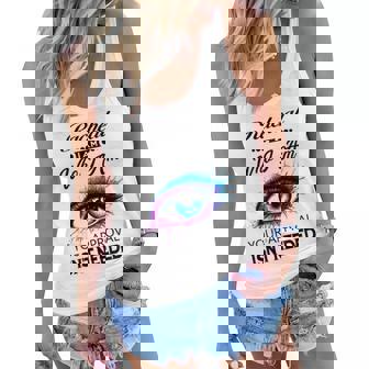 Racheal Name Gift Racheal I Am Who I Am Women Flowy Tank | Seseable UK