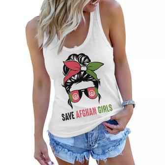 Save Afghan Girls Women Flowy Tank | Favorety DE