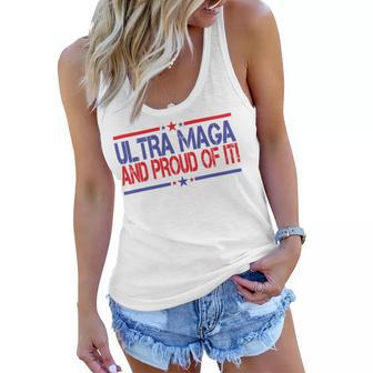 Ultra Maga And Proud Of It V14 Women Flowy Tank | Favorety AU