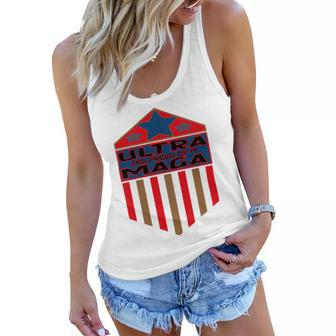 Vintageultra Maga And Proud Of It Women Flowy Tank - Monsterry AU