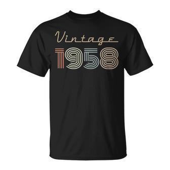 1958 Birthday Vintage 1958 T-Shirt - Seseable