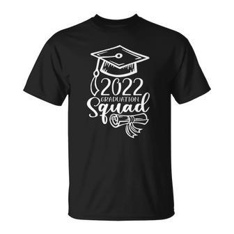 2022 Graduation Squad Class Of 2022 Graduation Hat Unisex T-Shirt | Mazezy