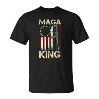 2Nd Amendment Pro Trump Ultra Maga And Proud Of It The Great Maga King Pro Gun Unisex T-Shirt | Mazezy
