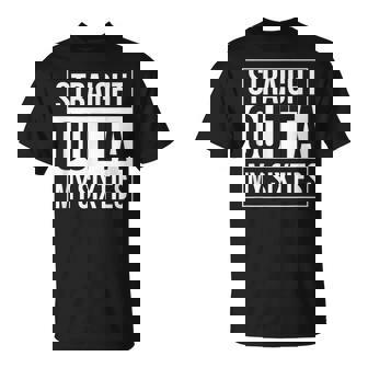 70Th Birthday Straight Outta My Sixties V2 Unisex T-Shirt - Seseable