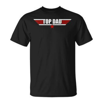 80S Top Dad Fathers Day Gift From Daughter Son Kids Wife Unisex T-Shirt - Seseable