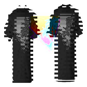 90S Art Vaporwave Summer Vacation Palm Trees Tropical Summer T-shirt - Thegiftio