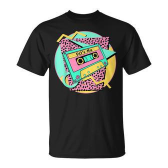 90S Retro Back To The 90S Vintage Cassette Tape T-shirt - Thegiftio UK