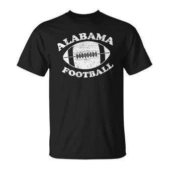 Alabama Football Vintage Distressed Style Unisex T-Shirt | Mazezy