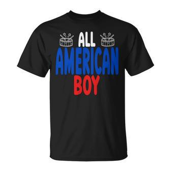All American Boy 4Th Of July Boys Kids1574 T-Shirt Unisex T-Shirt - Monsterry