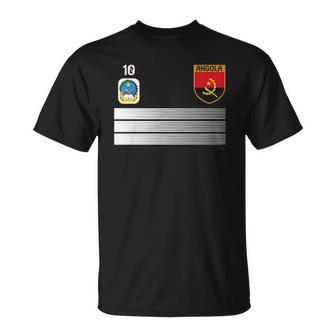 Angola Football Jersey 2022 Soccer Unisex T-Shirt | Mazezy