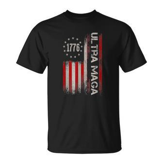 Anti Joe Biden Ultra Maga The Return Of The Great Maga King V2 T-shirt - Thegiftio UK