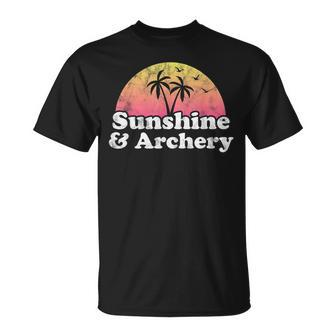 Archery Sunshine And Archery T-shirt - Thegiftio