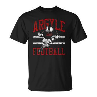Argyle Eagles Fb Player Vintage Football Unisex T-Shirt | Mazezy