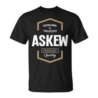 Askew Name Askew Premium Quality T-Shirt - Seseable