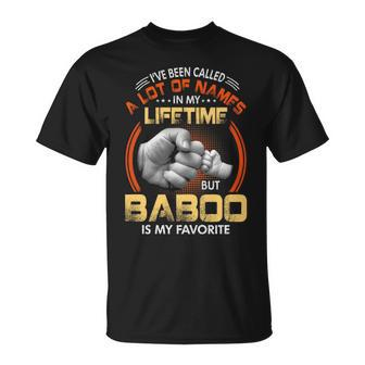 Baboo Grandpa A Lot Of Name But Baboo Is My Favorite T-Shirt | Seseable UK