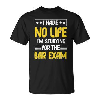 Bar Exam Law School Graduate Graduation V3 T-shirt - Thegiftio UK