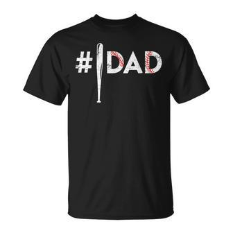 Baseball Bat Dad Fathers Day Baseball Bat T-shirt - Thegiftio UK