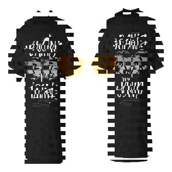 Beaching Not Teaching Leopard Sunglasses Teacher Off Duty T-shirt - Thegiftio UK