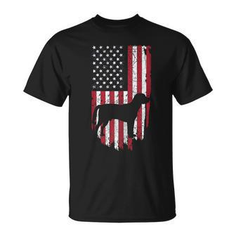 Beagle Dog Mom & Dad Usa 4Th Of July Usa Patriotic Unisex T-Shirt - Seseable