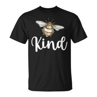 Bee Kind Kindness Matters Women Kids Be Kind Teacher Unisex T-Shirt - Seseable