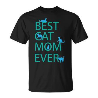 Best Cat Mom Ever For Cat Lover Moms T-shirt - Thegiftio UK