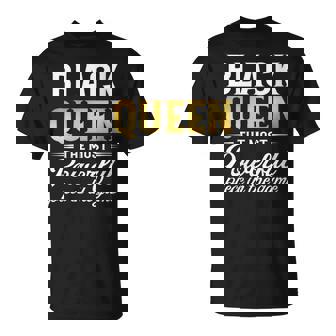 Black Queen The Most Powerful Piece In Game History Month T-shirt - Thegiftio