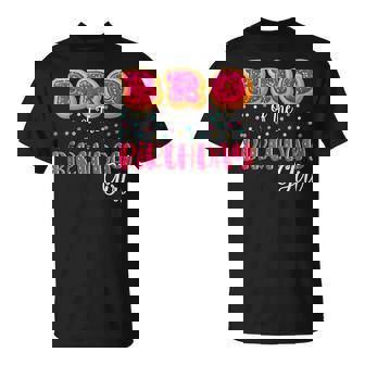 Brother Of The Birthday Girl Donut Family Matching Birthday Unisex T-Shirt - Seseable