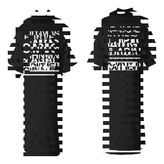 Camping And Hangman Rv Outdoor Camper T-shirt - Thegiftio