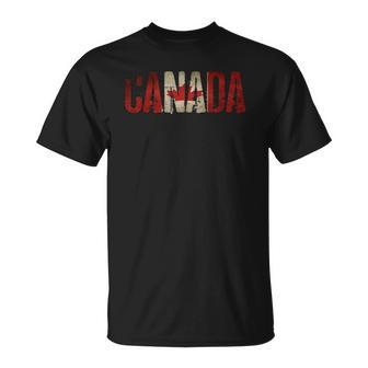 Canadavintage Canadian Flag Unisex T-Shirt | Mazezy