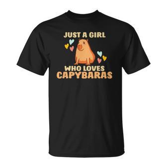 Capybara South America Rodent - Capybara Unisex T-Shirt | Mazezy