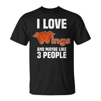 Chicken Wing Sarcastic Fried Chicken Lover Wing Lover T-shirt - Thegiftio UK