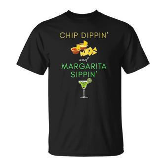 Chip Dippin And Margarita Sippin Cinco De Mayo Unisex T-Shirt | Mazezy