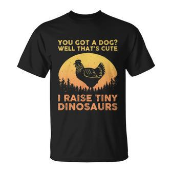 Cool Chicken Art For Men Women Kids Poultry Chicken Farmer Unisex T-Shirt - Monsterry