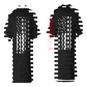 Cool Locksmith Art For Men Women American Flag Lock Picker Unisex T-Shirt | Mazezy