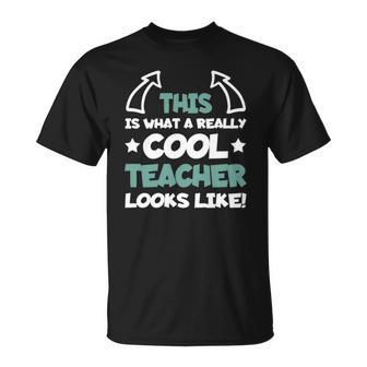 Cool Teacher Saying Teaching Student T-shirt - Thegiftio UK