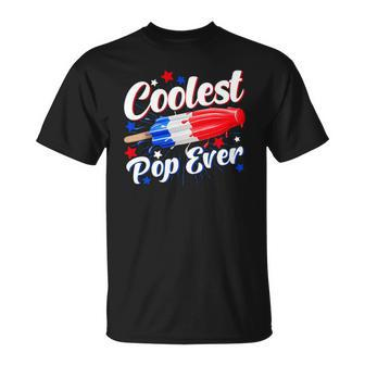 Coolest Pop Ever Popsicle Retro Bomb 4Th Of July T-shirt - Thegiftio UK
